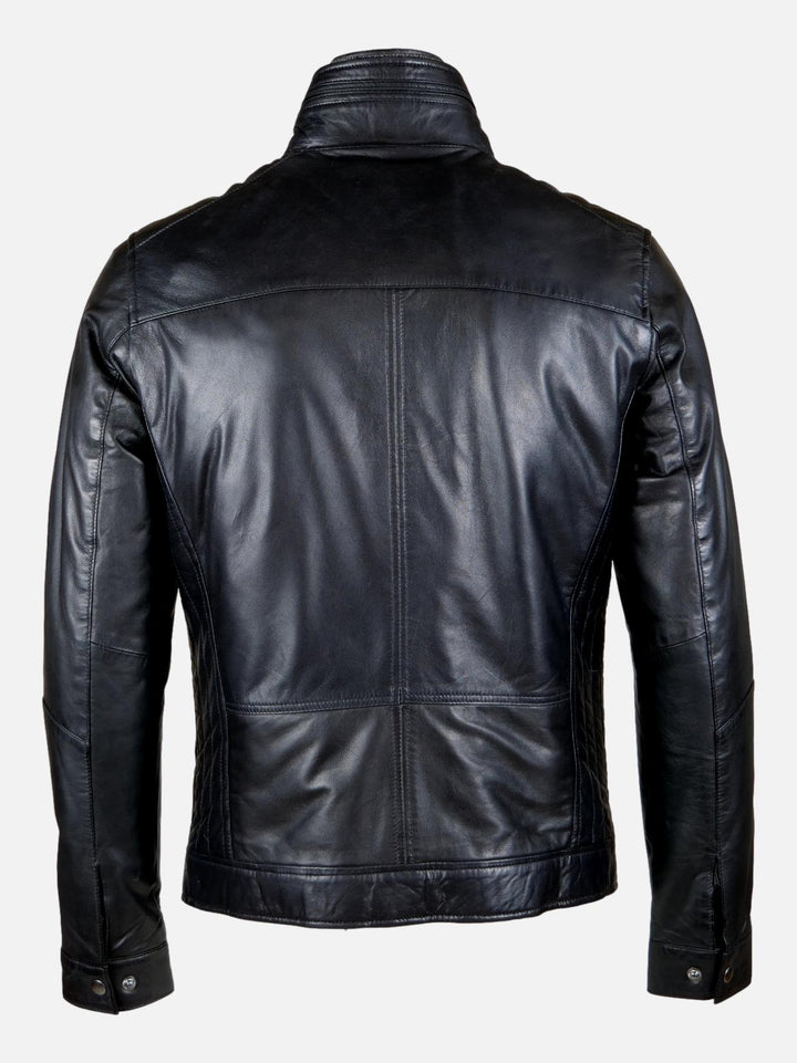 Audrick, 68 cm. - Lamm-Malli-Leder - Herren - Schwarz