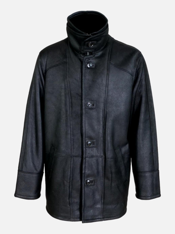 Owen, 85 cm. - Nappa Lamb - Mand - Sort