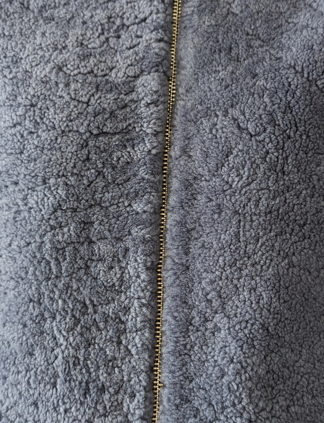 Delaney, 87 cm. - Hette - Curly Lamb jakke - Dame - Blå