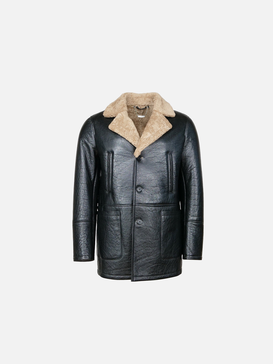 Georges, 82 cm - Rock Lamb shearling jakke - Man - Sort