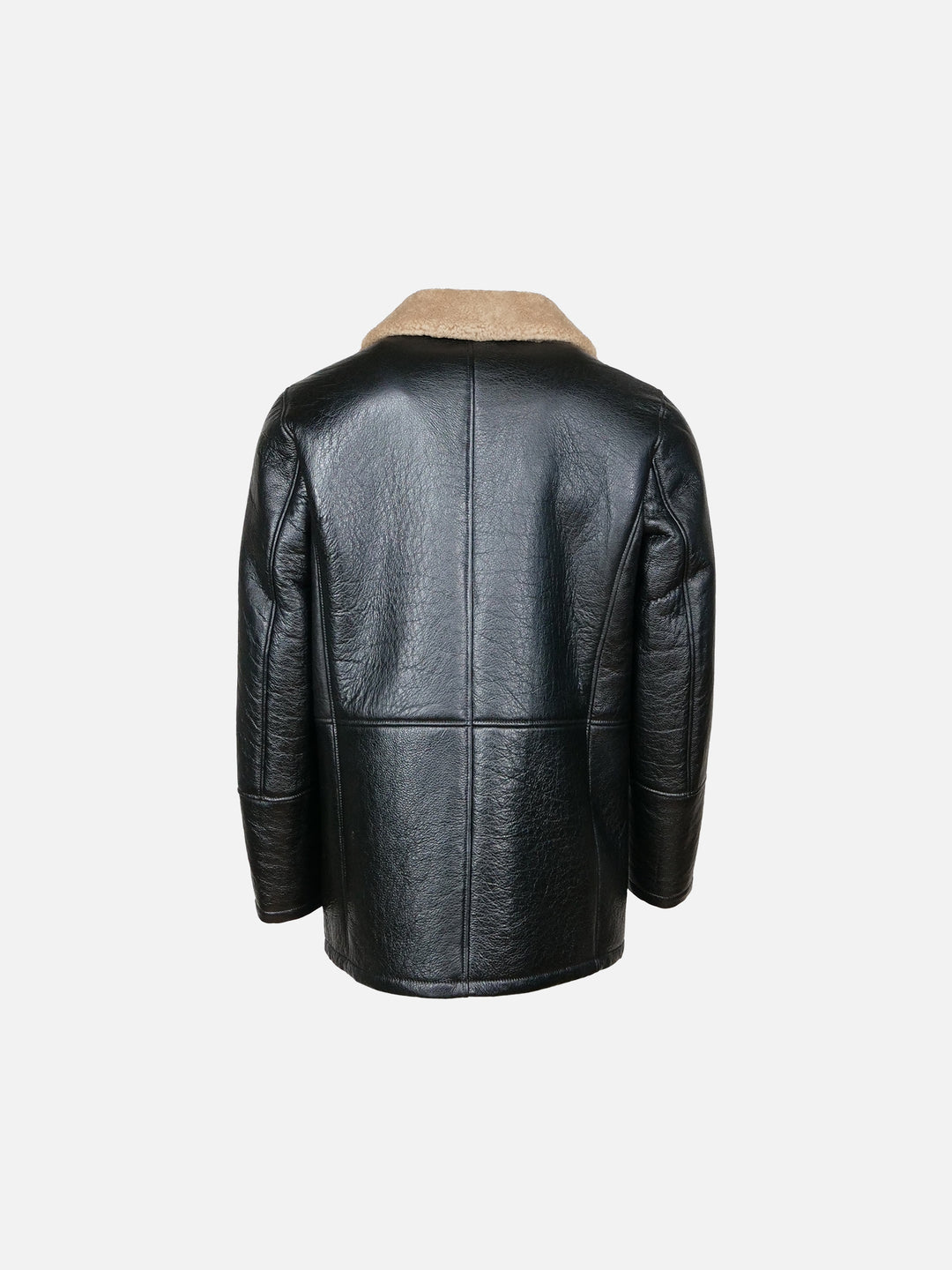 Georges, 82 cm - Rock Lamb shearling jakke - Man - Sort