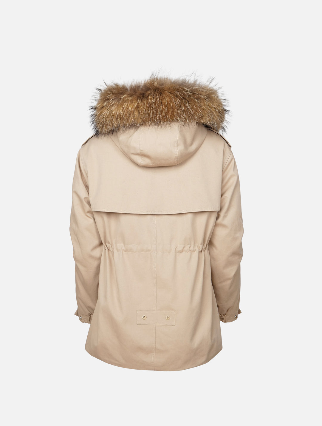 Gigi, 77 cm. - Hette - Tekstiljakke - Dame - Beige