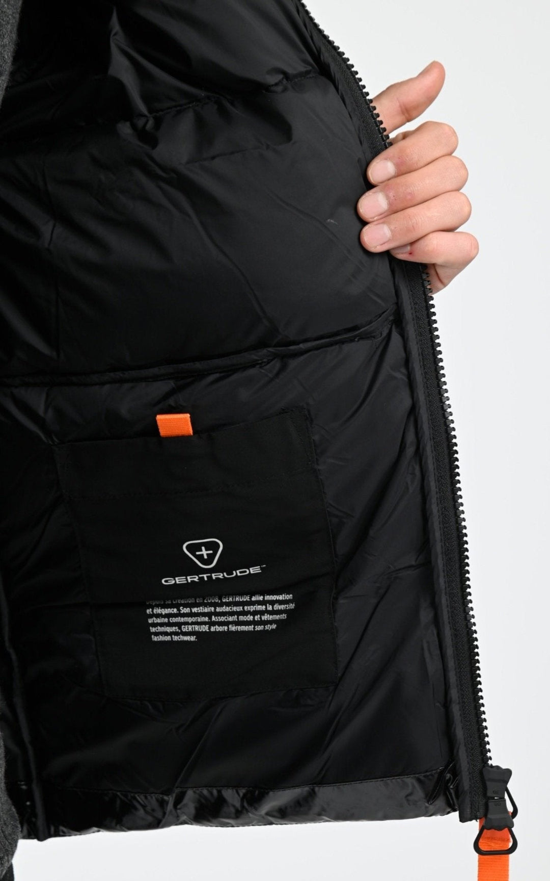 A "VIANNEY" Noir Gertrude Bl Doudoune Homme details photo