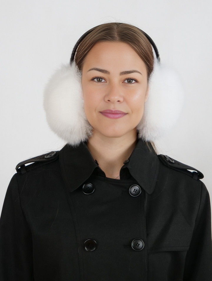 HL7E007 Fox Oorkappen - Fox - Accessoires - Wit