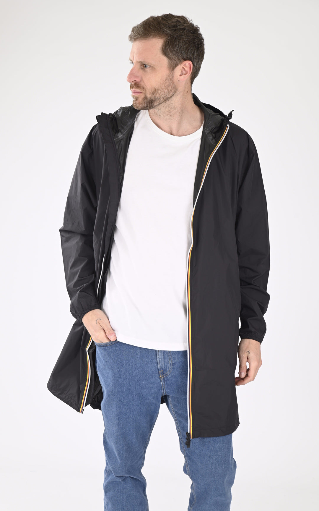 Black Le Vrai Eiffel East 4.0 Windbreaker - Unisex
