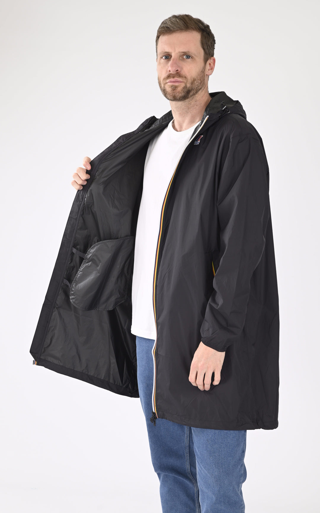 Black Le Vrai Eiffel East 4.0 Windbreaker - Unisex
