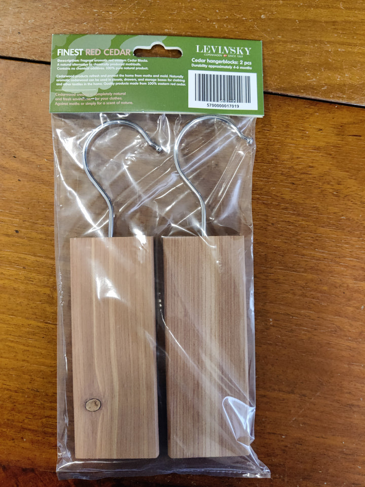 Cedar Wood Hanger (2 stk.) - Tilbehør - Naturlig