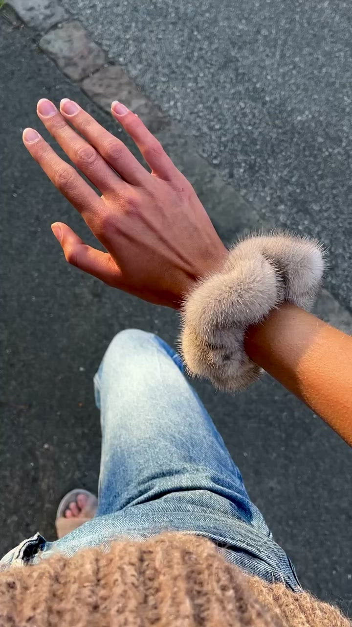 Hårslips - Mink - Tilbehør - Sølvblå