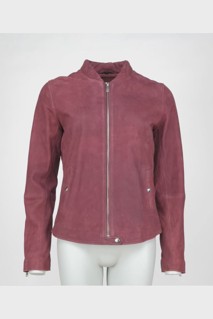 Gava - Sheep Nappa Leather - Dame - Bordeaux