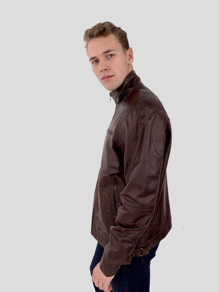 51540 - Pelle di Agnello Malli - Uomo - Marrone Rame
