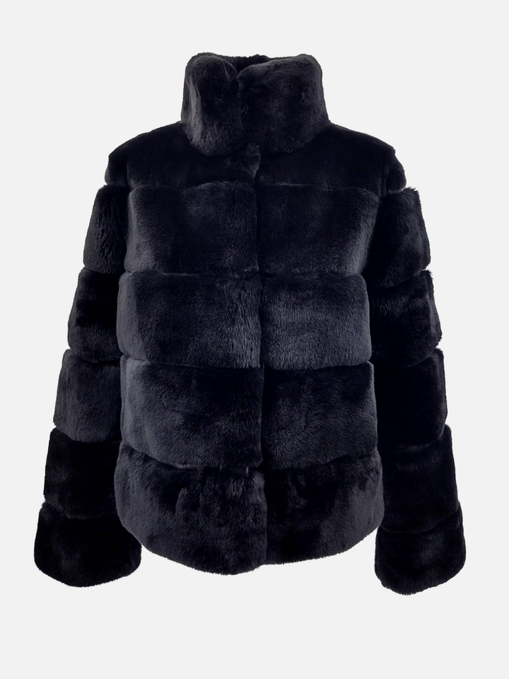 Petrovski, 60 cm. - Kraag - Rex - Dames - Zwart