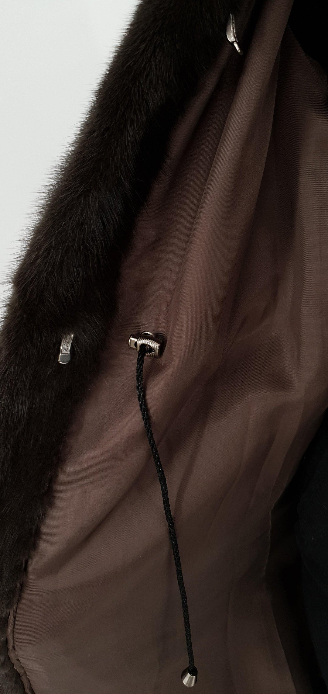 Denise West, 92 cm.  - Mink - Damer - Chokolade - Mink - Damer - Denise West, 92 cm.  - Mink - Kvinder - Chokolade - Stampe Pels