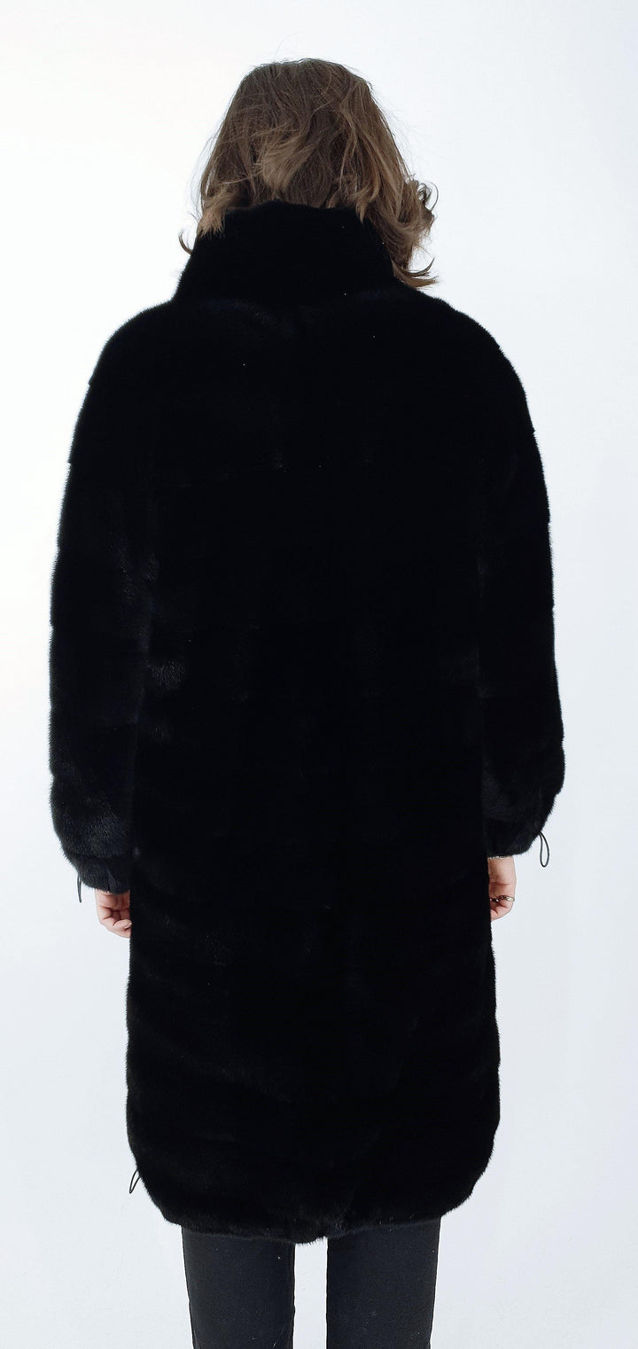 Acropoli, 105 cm. - Visone Tinto - Donna - Nero / Pels Visone - Levinsky - Kvinde - Visone tinto - Donna - Acropoli, 105 cm. - Visone Tinto - Donna - Nero / Pels Visone - Levinsky -Kvinde- Stampe Pel