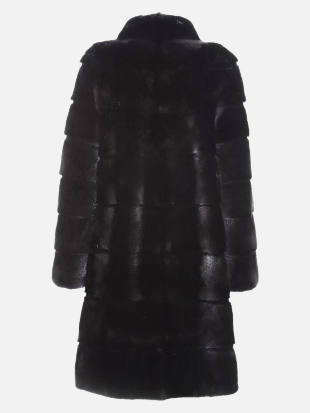 Sabine, 95 cm. - Krage - Minkfarget - Dame - Svart / Mink Pels - Levinsky – Kvinde