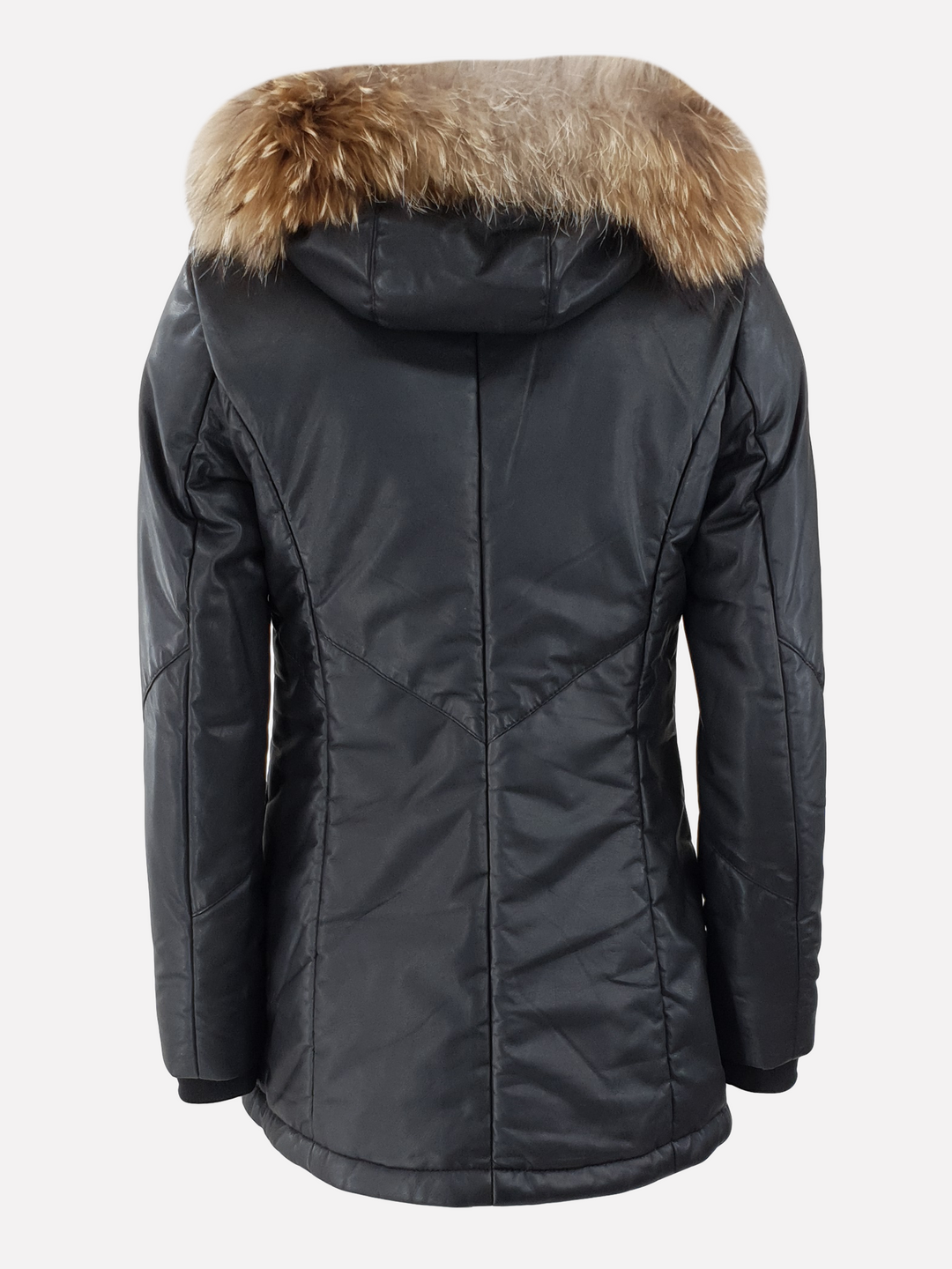 Nieuwe Valentina - Capuchon - Lam Eco Leer - Dames - Zwart