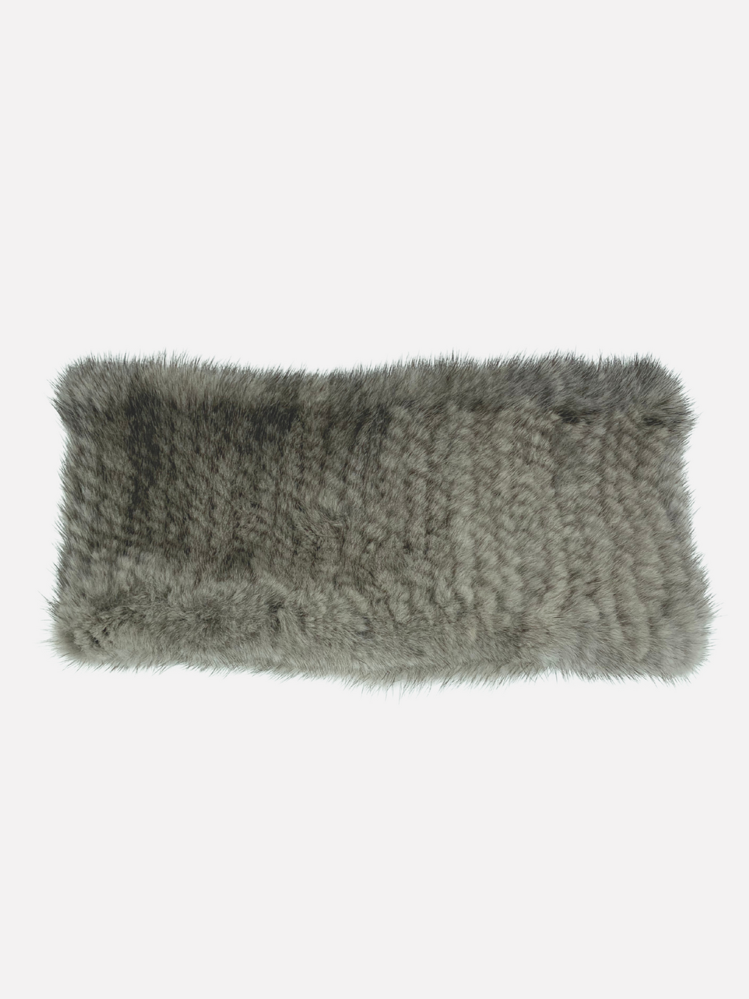 Gebreide Hoofdband - Mink Knitted - Accessoires - Grijs