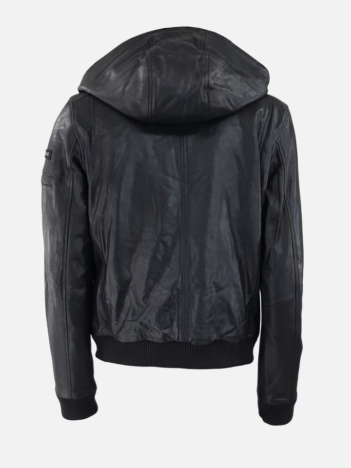 Ladies Captain - Goat Distress Leather - Women - Black