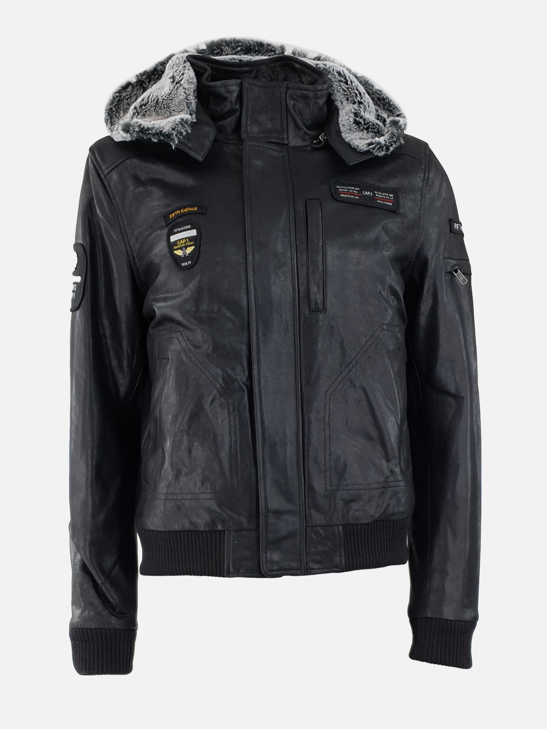 Ladies Captain - Goat Distress Leather - Women - Black