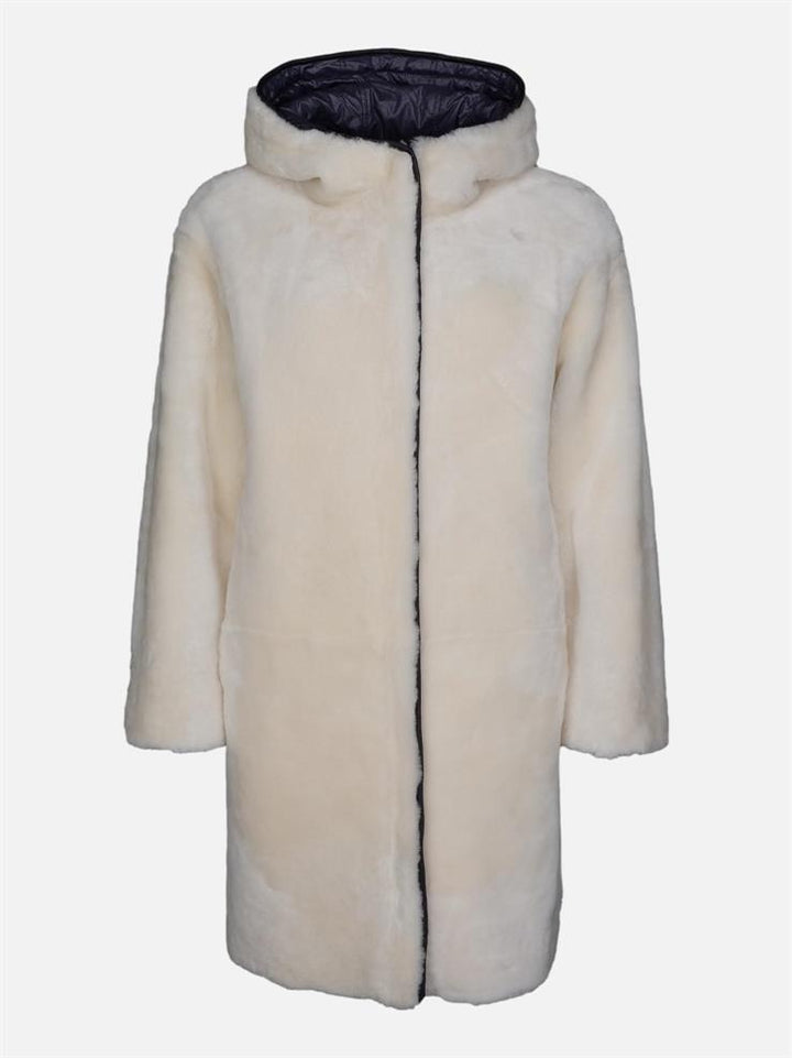 Gernsey, 90 cm. - Hette - Lamme rett hår - Dame - Hvit