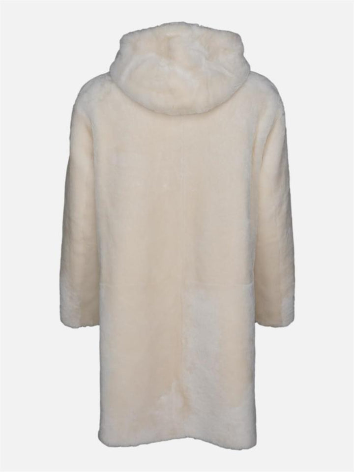 Gernsey, 90 cm. - Hette - Lamme rett hår - Dame - Hvit