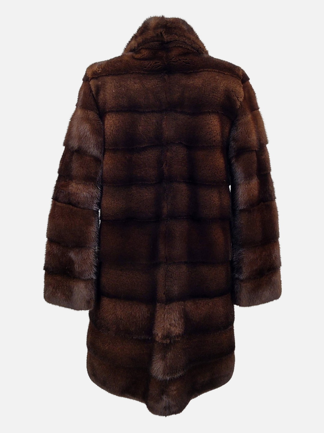 Vesta, 85 cm. - Visón - Chaqueta - Mujer - Caoba