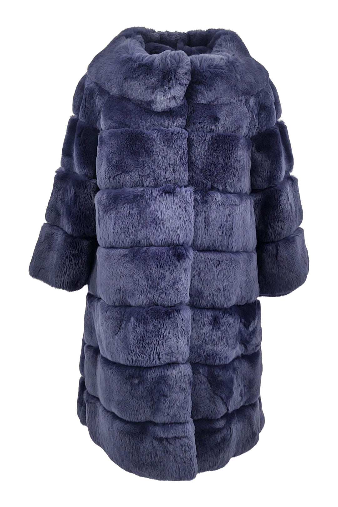 20156A, 75 cm. - Rex - Kvinder - Navy / Rex Kanin Pels - Levinsky - Kvinde | STAMPE PELS