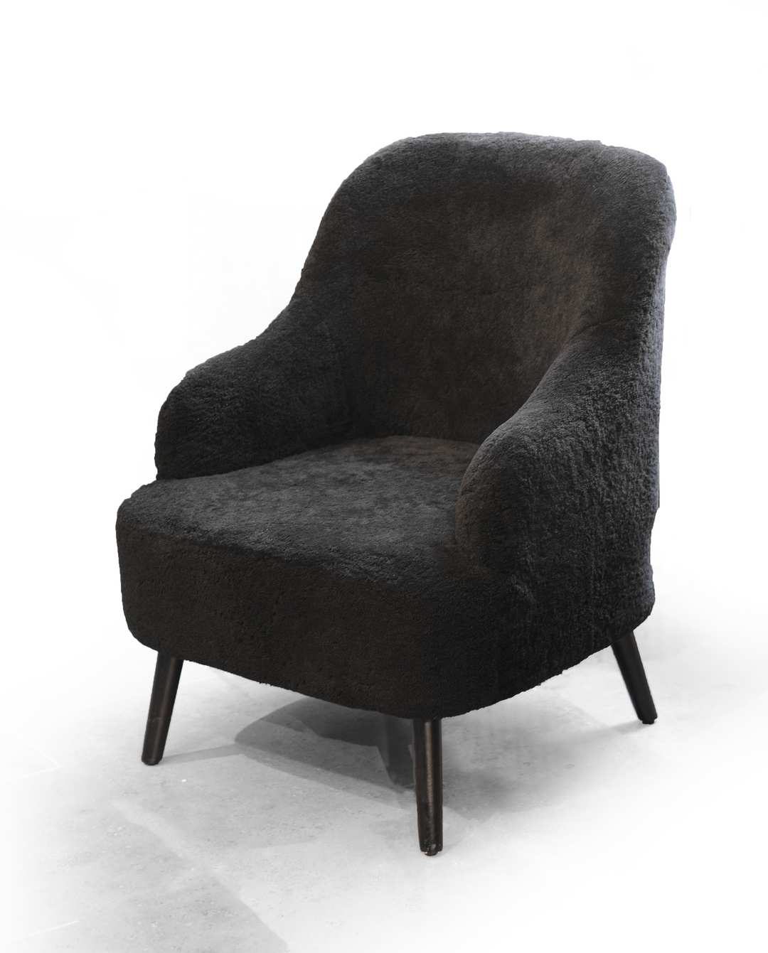 Levinsky Sedia n. 2 - Agnello riccio - Accessori - Marrone scuro