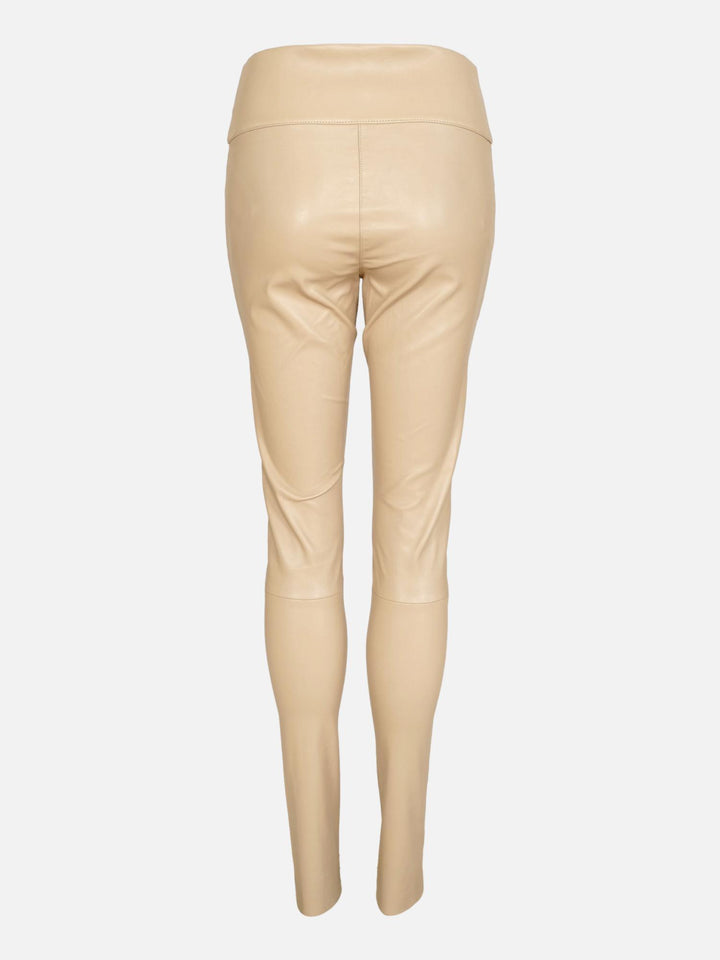 Calça Chiara - Couro Napa Cordeiro - Mulher -