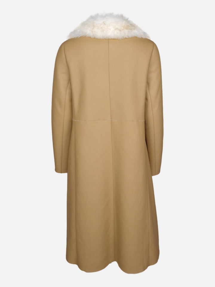 Gislaine, 110 cm. - Halsbånd - Nappa Lamb - Dame - Kamel