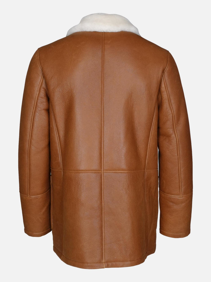 Gaspard, 82 cm. - Krave - Nappa Lamb Crack - Man - Cognac