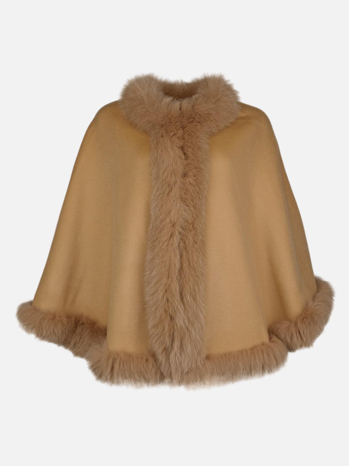 Chadron Cape, 65 cm. - Tyndere Double Face Wool - Nøgen