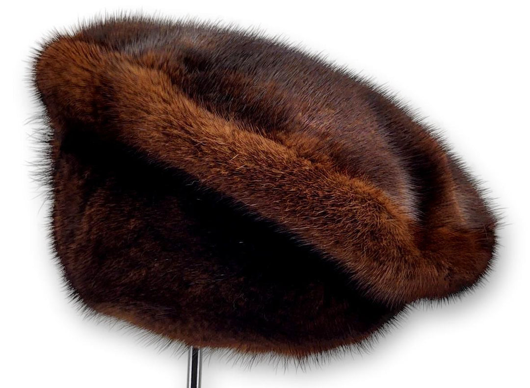 510-33-83, Hat - Mink - Tilbehør - Brun (Hue) | STAMPE PELS