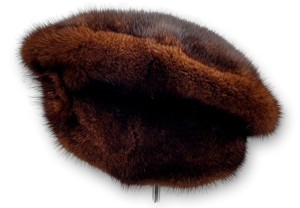 510-33-83, Hat - Mink - Tilbehør - Brun (Hue) | STAMPE PELS