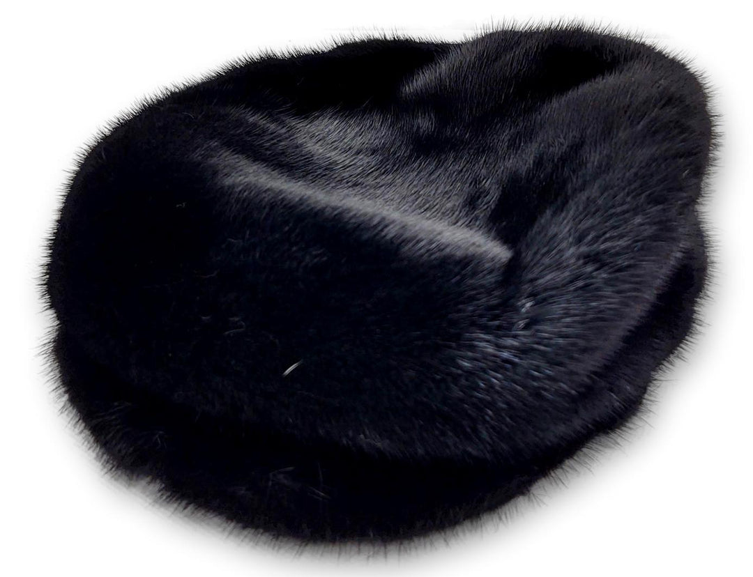 602-83/002 Hat - Mink - Tilbehør - Sort (Hue) | STAMPE PELS