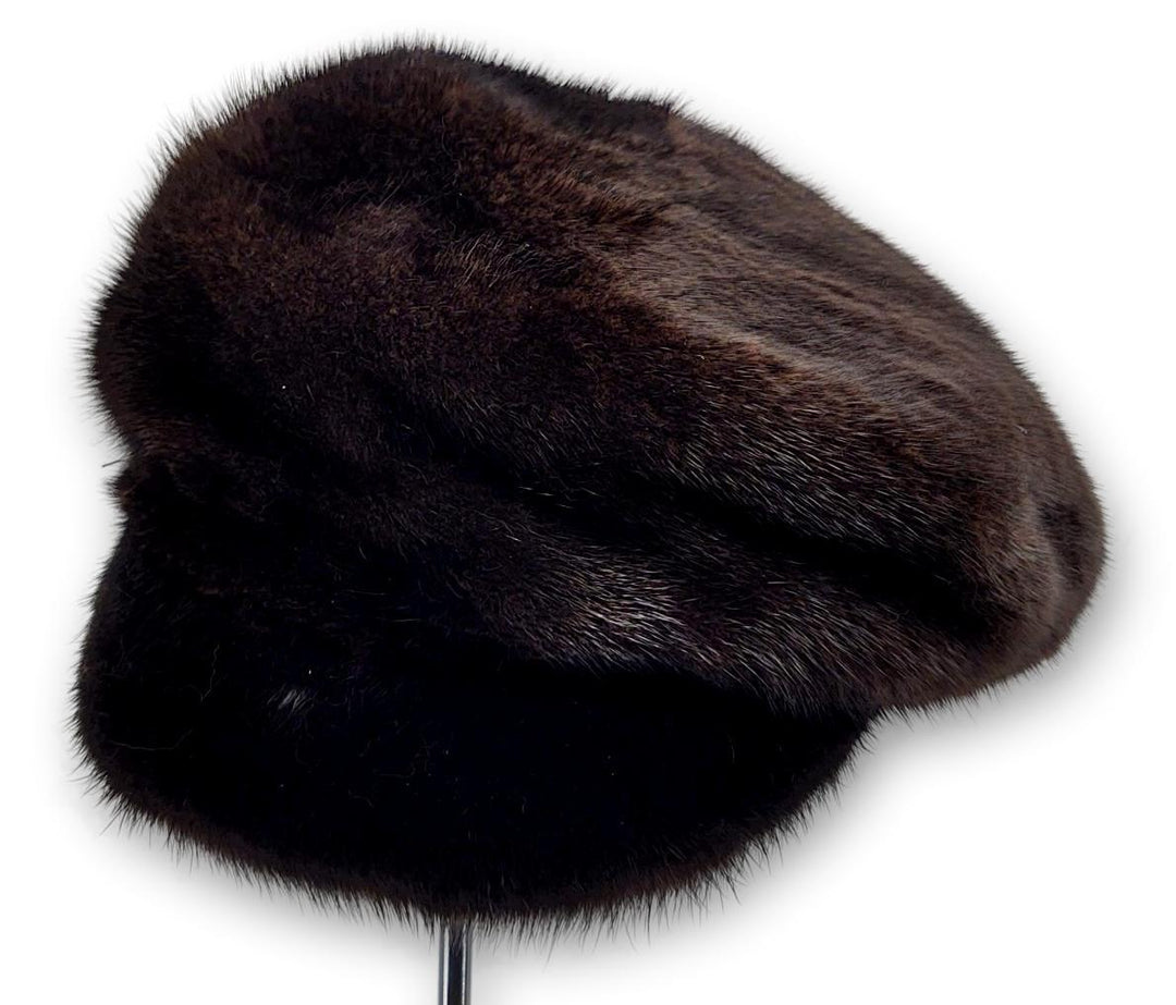 602-83/02, Hat - Mink - Tilbehør - Scan Black (Hue) | STAMPE PELS