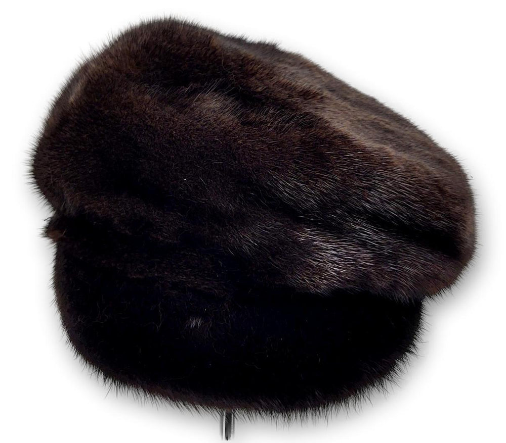 602-83/02, Hat - Mink - Tilbehør - Scan Black (Hue) | STAMPE PELS