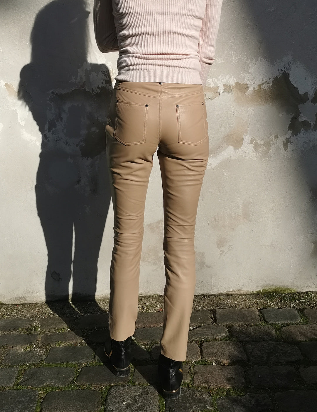 Jill Buks - Lamb Nappa Læderbuks - Dame - Cafe Latte