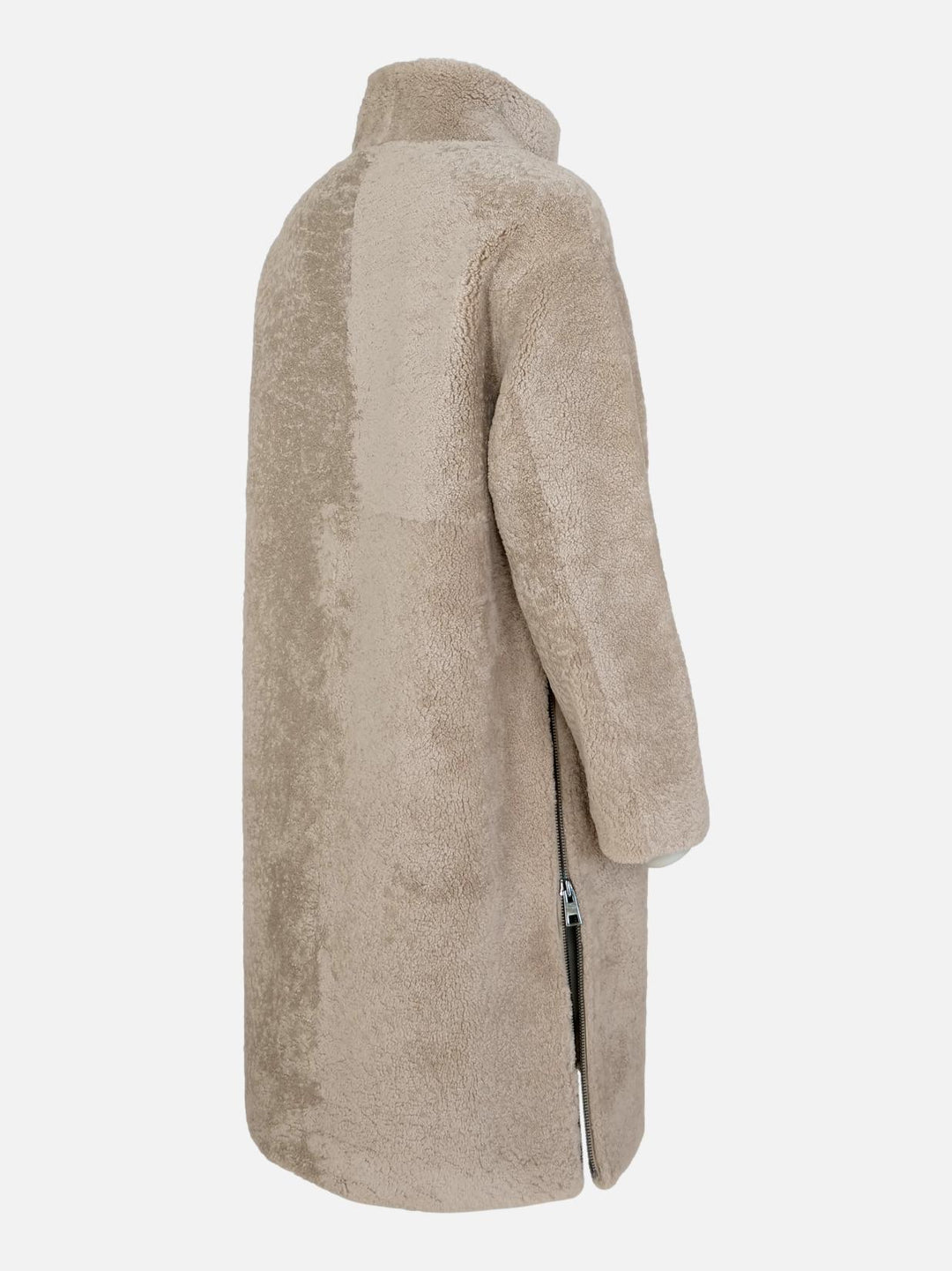 Filuka, 100 cm. - Krave - Krøllet lam - Kvinder - Grå