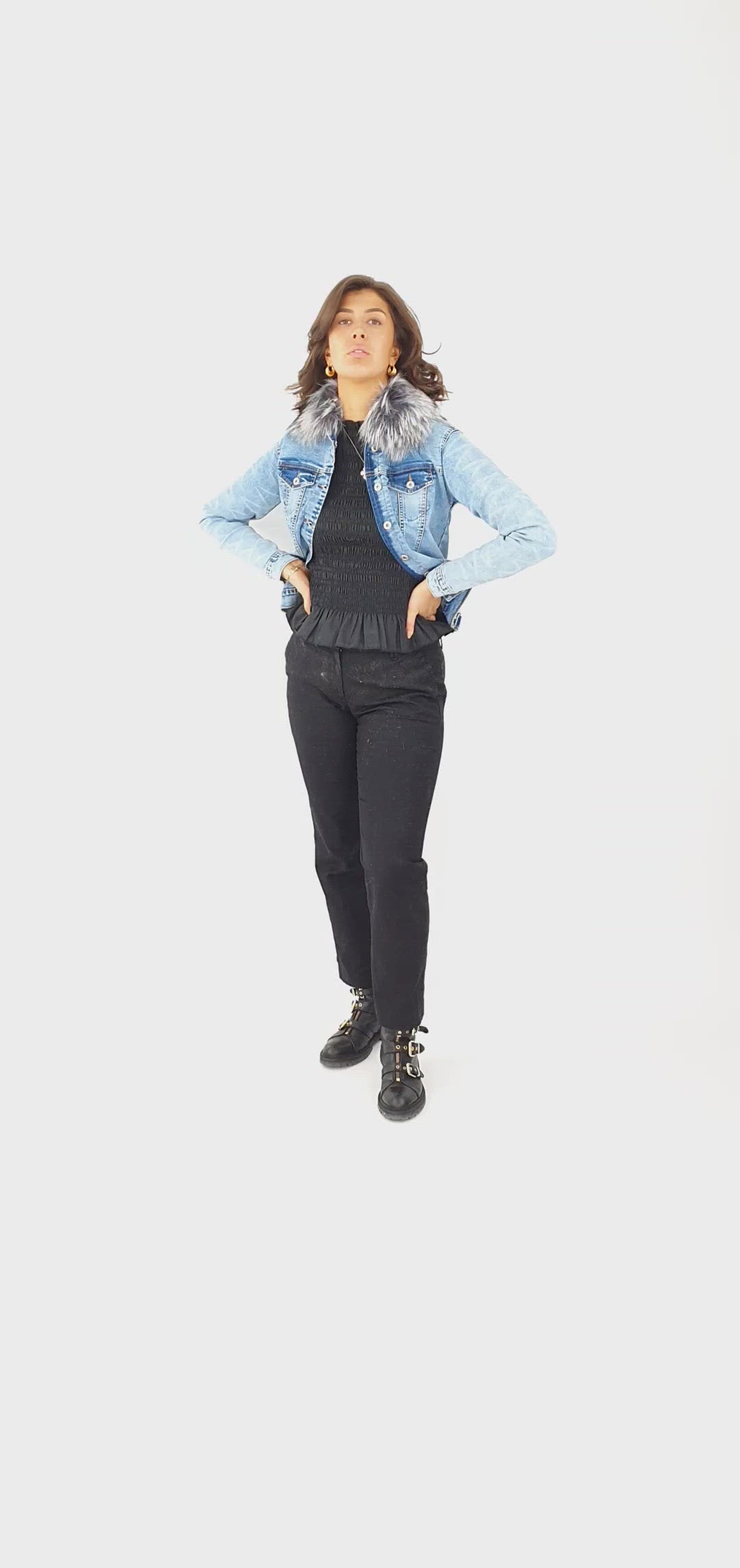 Vila Denim - Textíl - Konur - Ljósblár