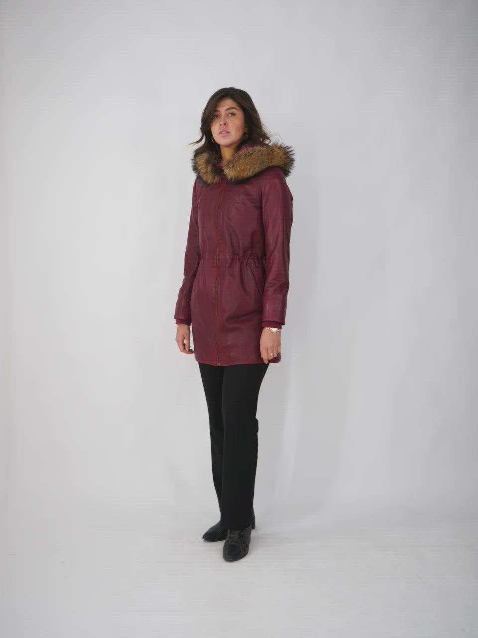 Sienna - Lamb Malli Leður - Konur - Koparrautt